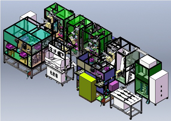 汽車轉向系統(tǒng)總成組裝線
